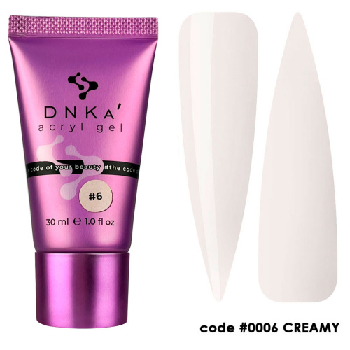 DNKa’ Acryl Gel - Creamy 0006 (Tube)
