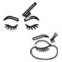 Cejas y pestañas