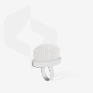 Cepillo anillo de manicura para eliminar el polvo Staleks EXPERT 03 mini (Set de 10 uds)