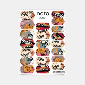 Pegatinas para uñas (Manicura) Nail wrap Nata