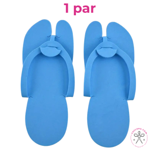 Chanclas desechables para pedicura, gruesas (1 par)