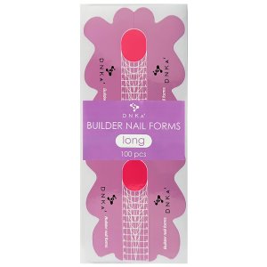 DNKa Long Paper Builder Nail Forms — moldes de papel largos para extensión de uñas
