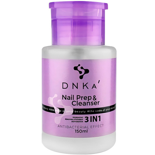 Preparador y limpiador de uñas DNKa Nail Prep & Cleanser 3 in 1 - 150 ml