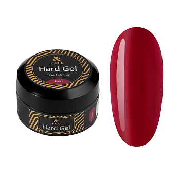 Hard gel Red