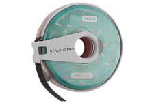 Lima desechable PapMam en rollo, donut en estuche plastico STALEKS PRO 240 grit, pz white