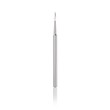 Steel bur "Flame" without abrasive for delicate nail cleaning, L-5.9 mm, Ø1.2 mm.