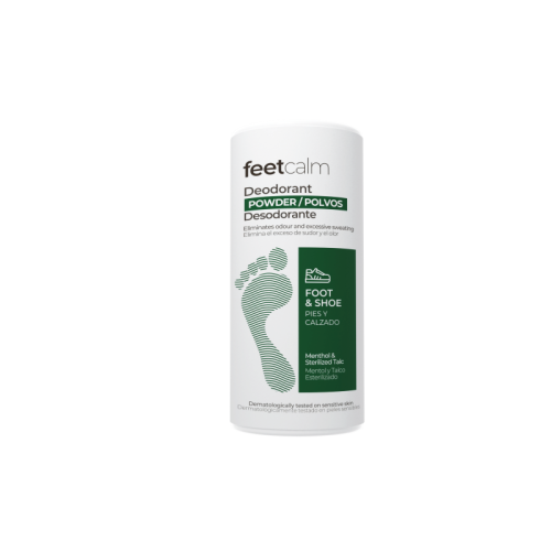 Talco / Polvo Desodorante para Pies y Calzado FeetCalm 100g