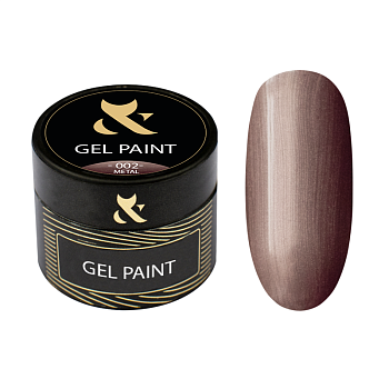 Gel paint metal 002 F.O.X rose gold