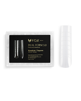 Dual Form 3.0 F.O.X Square – Formas Superiores Dual System Cuadrada, 120 pcs
