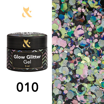 Glow Glitter Gel 010