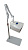 Ettaala Lámpara LED Vertical Potente para Pedicura 96W con batería