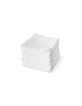 Las toallas (gasas) doble 5 unidades de 8.5 * 9.5 cm.