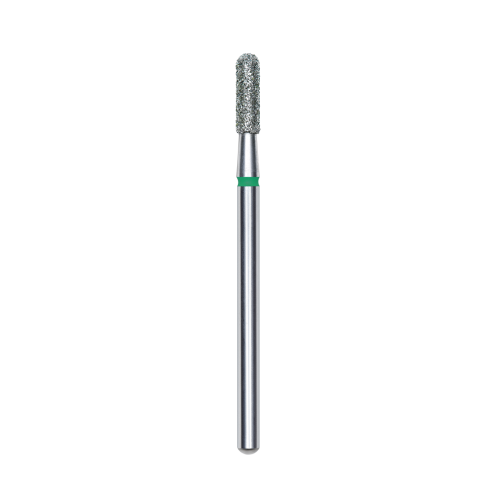 Fresas diamond cilindro redondeado verde 2,3 mm / 8 mm