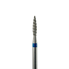 Diamond drill bit Chicaru "Tornado-flame", blue 