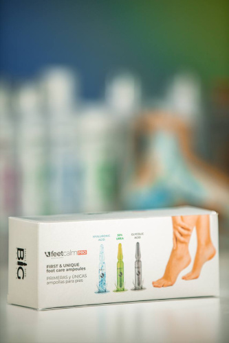Set Profesional de Ampollas FeetCalm para Hidratación, Renovación y Reparación Intensiva, 30 ampollas x 2 ml
