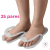 Las chanclas desechables, paquete de 25 pares