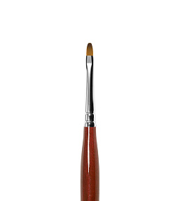 Pincel profesional para modelado en gel Roubloff DS33R 6 mm