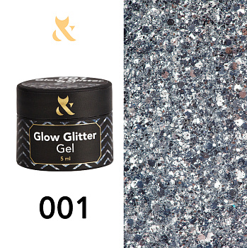 Glow Glitter Gel 001
