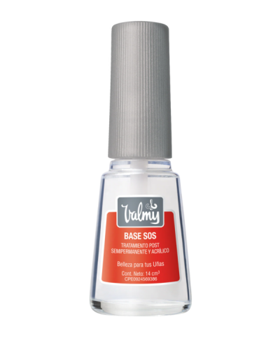 Valmy Base SOS Tratamiento — reparador post semipermanente y acrílico 14 ml