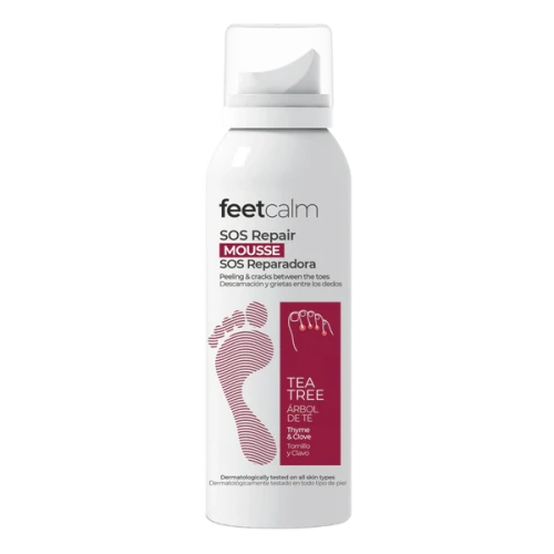 SOS REPAIR MOUSSE antifúngico para pies SOS REPARADORA FEETCALM 125 ml