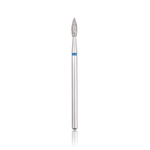 Fresa de diamante "LLAMA" Azul, L- 8 mm, D- 2,3 mm