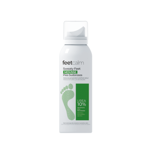 Mousse para Pies Sudorosos con 10% Urea FeetCalm 125 ml
