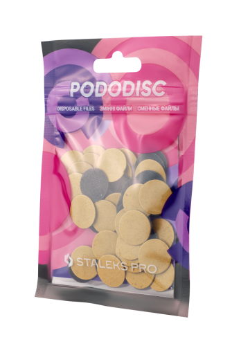 Repuestos para disco de pedicura Pododisc Staleks, S grano 100 (50 ud)