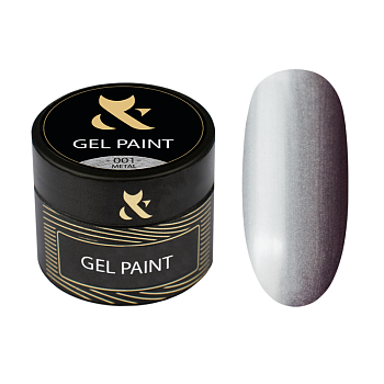 Gel paint metal 001 F.O.X silver
