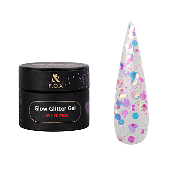 Glow Glitter Gel 012 Love Edition