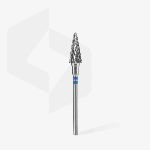 Broca de carburo para uñas para zurdos – Cono Azul EXPERT