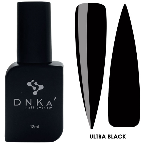 DNKa' Gel Polish Color Ultra Black (12ml)