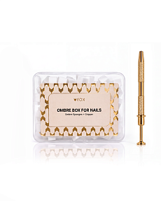 FOX Ombre Box for Nails — esponjas con soporte para ombre y degradado