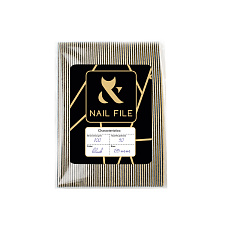 Disposable files for crescent nail file (soft base) Fox 100 grit (50 pcs)