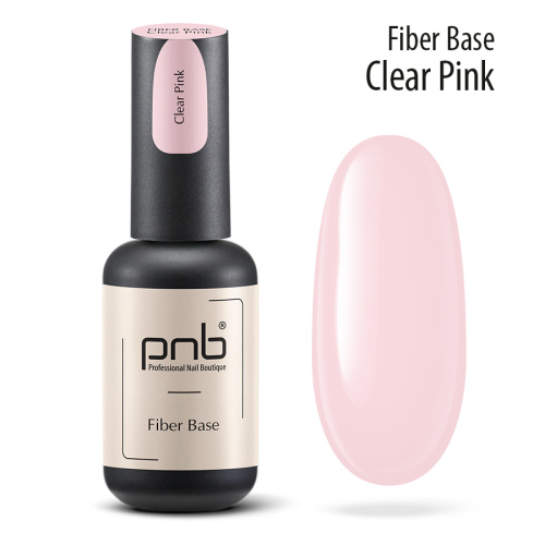 UV/LED Fiber Base, Clear Pink, PNB