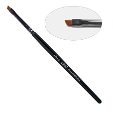 Un pincel biselado para 4D Nail Art Brush PNB, nylon