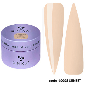 Gel constructor de textura fluida DNKa Builder Gel Light - 0005 Sunset