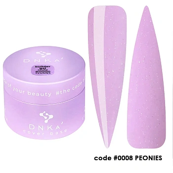 DNKa' Builder Gel - 0008 Peonies