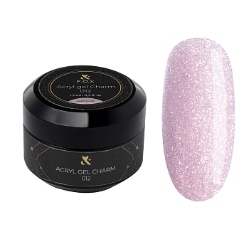 Acryl Gel Charm Amethyst 012