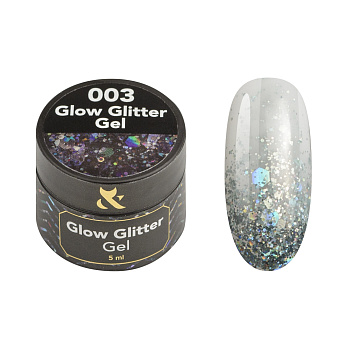 Glow Glitter Gel 003