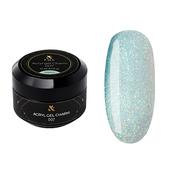 Acryl Gel Charm Emerald 007