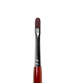 Pincel profesional para modelado en gel Roubloff DCr33R 7 mm