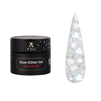 Glow Glitter Gel 011 Love Edition