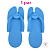 Chanclas desechables para pedicura, gruesas (1 par)