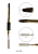 F.O.X Nail Art Double Brush 009 (Para acril y acrilgel)