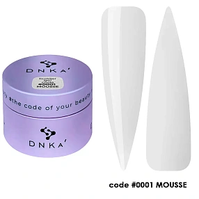 Gel constructor de textura densa DNKa Builder Gel Mousse - 0001 Transparente