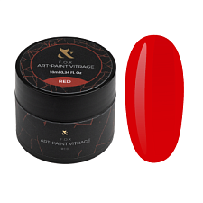 FOX Art paint Vitrage RED