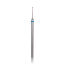 Fresa de diamante "cilindro puntiagudo" azul, L- 3.5 mm., Ø1.6 mm.