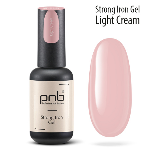 UV/LED Strong Iron Gel, Light Cream,  PNB