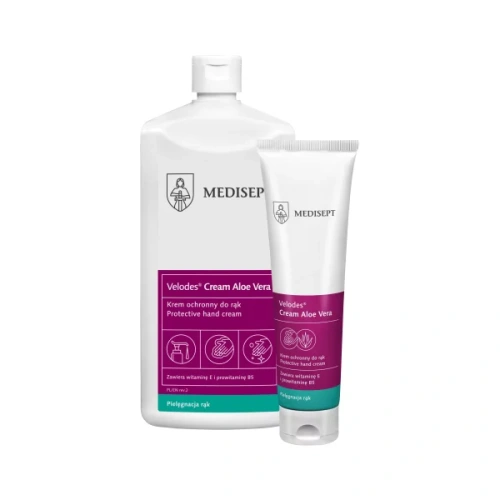 Crema de manos Medisept Velodes Cream Aloe Vera (500 ml)
